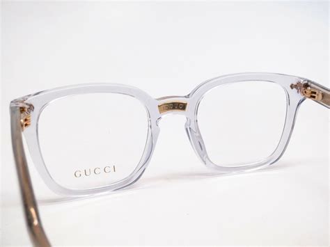 authentic gucci eyeglasses|transparent gucci glasses.